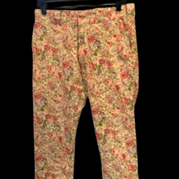 R13 Workwear Drop Straight Floral Jean NWOT Size 25 - Picture 1 of 7